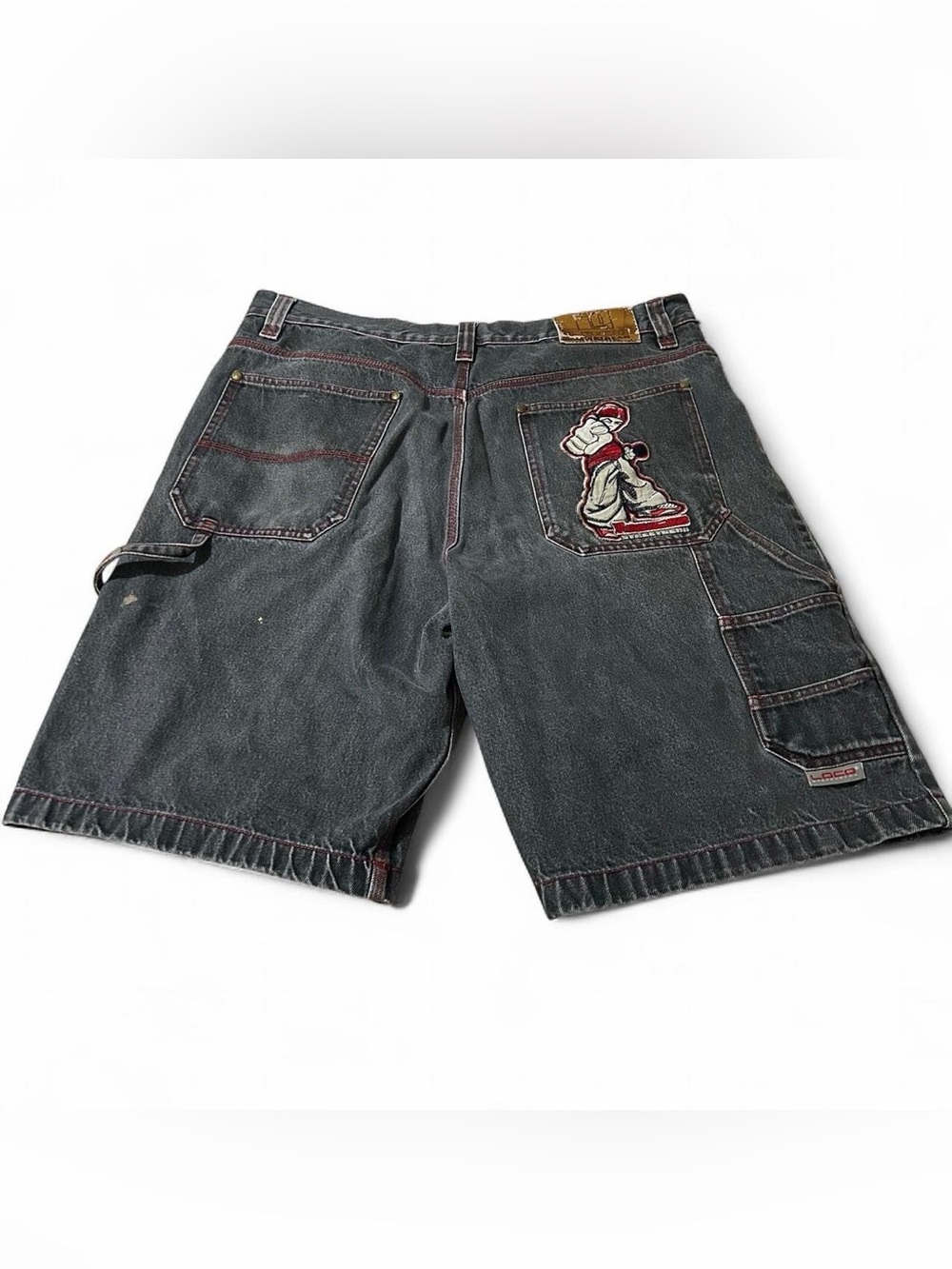 Vintage Y2K Loco Street Gear Baggy Grunge Carpenter Jorts Size 40